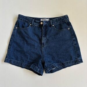 Afends Women's Jean Shorts - Dark Blue